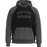 Anthrazitfarbene HARLEY-DAVIDSON Herrensweatshirts Größe 3 XL 