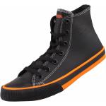 Reduzierte Schwarze HARLEY-DAVIDSON High Top Sneaker & Sneaker Boots aus Leder für Herren Größe 44 