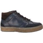 Reduzierte Mitternachtsblaue HARMONT&BLAINE High Top Sneaker & Sneaker Boots mit Schnürsenkel aus Veloursleder für Herren Größe 44 