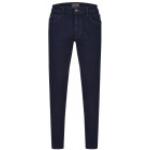 Dunkelblaue Hattric 5-Pocket Jeans Raw mit Reißverschluss aus Denim für Herren Größe XXL 