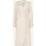 Cremefarbene Harris Wharf London Trenchcoats aus Wolle für Damen Größe S 