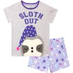 Violette Kinderschlafanzüge & Kinderpyjamas für Mädchen Größe 140 für den für den Winter 
