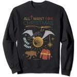 Schwarze Harry Potter Herrensweatshirts Größe S Weihnachten 