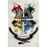 Harry Potter Hogwarts Poster aus Papier Hochformat 