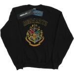 Schwarze Langärmelige Harry Potter Damensweatshirts Größe XXL 