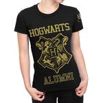 Bunte Harry Potter Hogwarts T-Shirts für Damen Größe M 