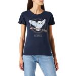 Reduzierte Marineblaue Harry Potter T-Shirts für Damen Größe L 