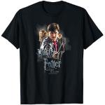 Schwarze Harry Potter T-Shirts für Herren Größe S 