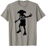 Graue Langärmelige Harry Potter Dobby T-Shirts für Herren Größe S 