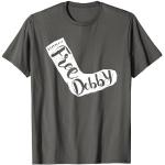 Graue Langärmelige Harry Potter Dobby T-Shirts für Herren Größe S 