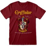 Rote Kurzärmelige Harry Potter Gryffindor T-Shirts aus Baumwolle Größe XL 