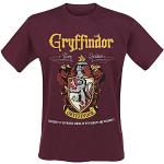 Schwarze Harry Potter Gryffindor T-Shirts für Herren Größe L 