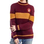 Reduzierte Rote Harry Potter Gryffindor Rundhals-Ausschnitt Strickpullover für Herren Größe XL 