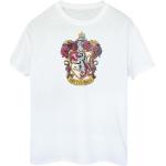 Braune Kurzärmelige Harry Potter Gryffindor T-Shirts aus Baumwolle für Herren Größe 3 XL 