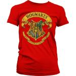 Rote Harry Potter Hogwarts T-Shirts für Damen Größe XXL 