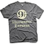 Dunkelgraue Harry Potter Hogwarts Express T-Shirts für Herren Größe XL 