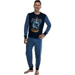 Unifarbene Harry Potter Herrenschlafanzüge & Herrenpyjamas aus Baumwolle Größe L 
