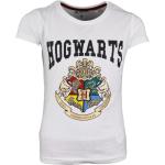 Weiße Kurzärmelige Harry Potter Hogwarts Kinder T-Shirts aus Baumwolle für Mädchen Größe 146 