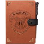 Braune Harry Potter Hogwarts Notizbücher & Kladden DIN A5 aus Papier 