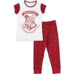 Bunte Harry Potter Hogwarts Kinderschlafanzüge & Kinderpyjamas aus Baumwolle für Mädchen Größe 152 