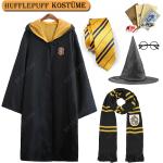 Schwarze Harry Potter Faschingshüte & Faschingsmützen aus Baumwollmischung Größe L 