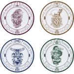 Motiv Harry Potter Hogwarts Teller 21 cm aus Porzellan spülmaschinenfest 4-teilig 