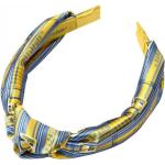 Blaue Harry Potter Hufflepuff Headbands & Stirnbänder aus Satin für Damen Einheitsgröße 