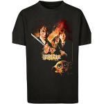 Schwarze F4nt4stic Harry Potter Gryffindor Kinder T-Shirts aus Baumwolle Größe 158 