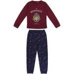Rote Harry Potter Lange Kinderschlafanzüge aus Baumwolle maschinenwaschbar für Mädchen Größe 164 