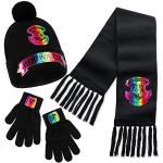 Reduzierte Schwarze Harry Potter Mütze Schal Handschuh Sets für Kinder für Babys für den für den Winter 