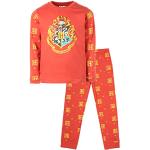 Rote Harry Potter Lange Kinderschlafanzüge aus Baumwolle für Jungen für den für den Winter 
