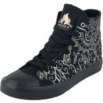 Bunte Harry Potter High Top Sneaker & Sneaker Boots aus Textil für Damen Größe 39 