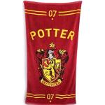 Rote Harry Potter Badehandtücher & Badetücher 75x150 