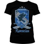 Schwarze Harry Potter Ravenclaw T-Shirts für Damen Größe S 