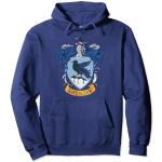 Blaue Harry Potter Ravenclaw V-Ausschnitt Herrenhoodies & Herrenkapuzenpullover Größe S 