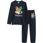 Dunkelblaue Yigga Harry Potter Bio Nachhaltige Kinderschlafanzüge & Kinderpyjamas Größe 146 