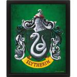 Harry Potter Slytherin Poster mit Rahmen aus Kunststoff mit Rahmen 