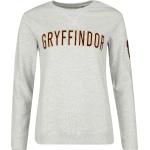 Graue Bestickte Harry Potter Gryffindor Rundhals-Ausschnitt Damensweatshirts Größe XXL 