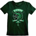 Grüne Harry Potter Slytherin Kinder T-Shirts aus Baumwolle 