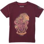 Dunkelrote Kurzärmelige Harry Potter Gryffindor Kinder T-Shirts für Mädchen 
