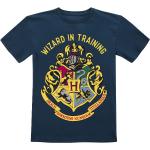 Dunkelblaue Harry Potter Rundhals-Ausschnitt Kinder T-Shirts für Babys 