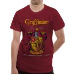 Rote Motiv Harry Potter Gryffindor T-Shirts aus Baumwolle für Herren Größe L 