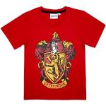 Rote Harry Potter Gryffindor Kinder T-Shirts Größe 140 