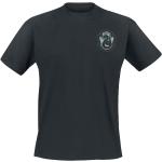 Schwarze Harry Potter Slytherin Rundhals-Ausschnitt T-Shirts für Herren Größe XXL 