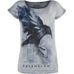 Blaue Harry Potter Ravenclaw Rundhals-Ausschnitt T-Shirts für Damen Größe XXL 