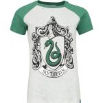Grüne Harry Potter Slytherin Rundhals-Ausschnitt T-Shirts für Damen Größe XL 