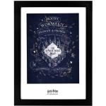 Harry Potter Karte des Rumtreibers Kunstdrucke mit Rahmen 