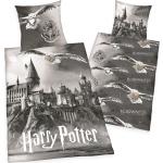 Harry Potter Hogwarts Kopfkissenbezüge aus Baumwolle maschinenwaschbar 135x200 2-teilig 