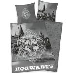 Harry Potter Hogwarts Wendebettwäsche aus Baumwolle maschinenwaschbar 135x200 2-teilig 