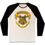 Schwarze Cid Harry Potter Hogwarts T-Shirts aus Baumwolle für Damen Größe L 